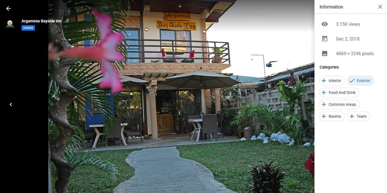 Argamosa Bayside Inn Đảo Đảo Coron Ngoại thất bức ảnh